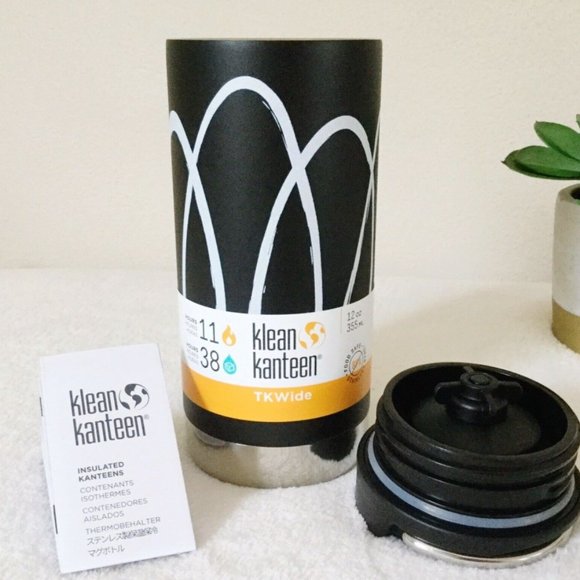⛔️SOLD⛔️ KLEAN KANTEEN TKWide 12 oz. Water Bottle - Picture 3 of 11
